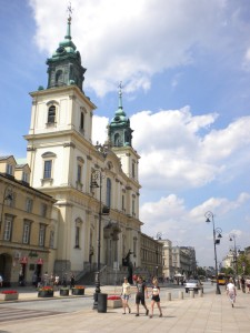 kościół św. Krzyża w Warszawie